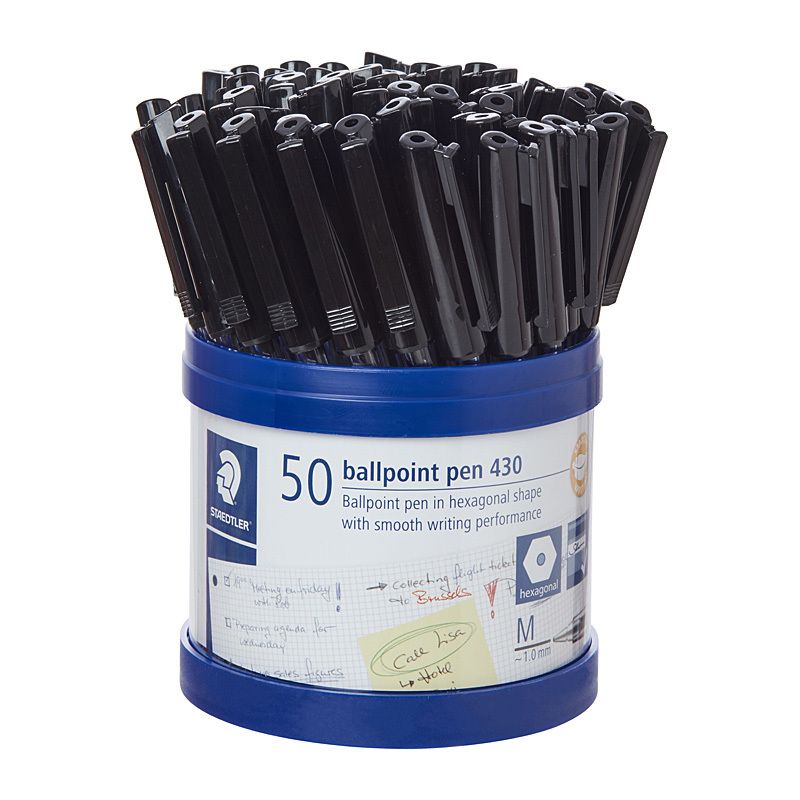 Staed BALLPOINT430 M Blk CUP50