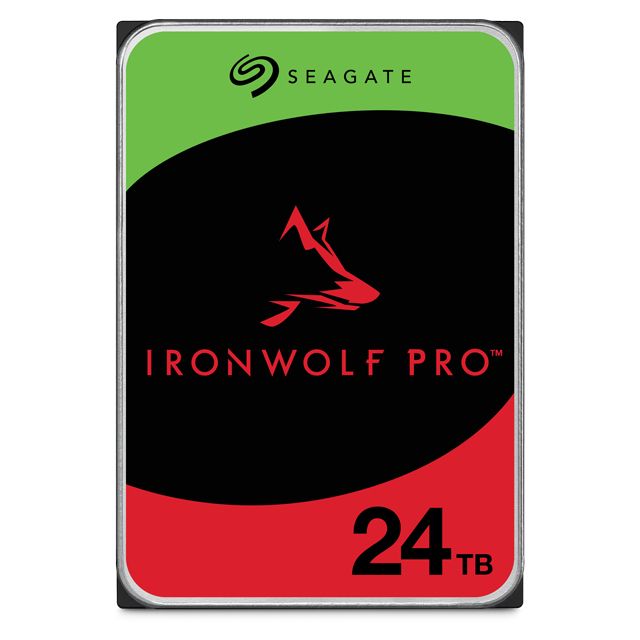 Seagate Ironwolf Pro Nas 24TB, 3.5" Sata Hard Drive, 5YR Wty, image 1 of 4