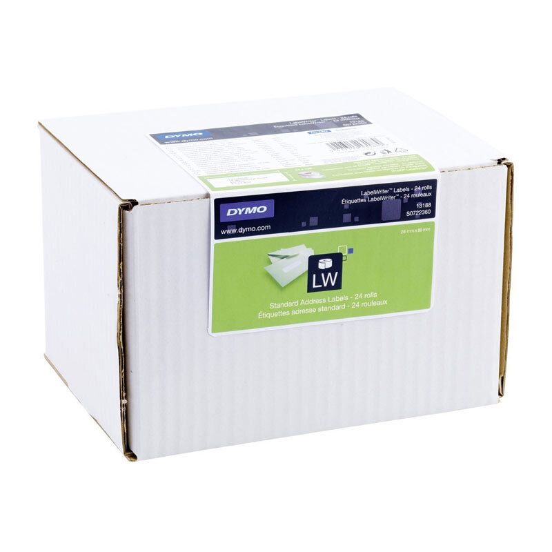 Dymo LW Addlbl 28X89MM PK24
