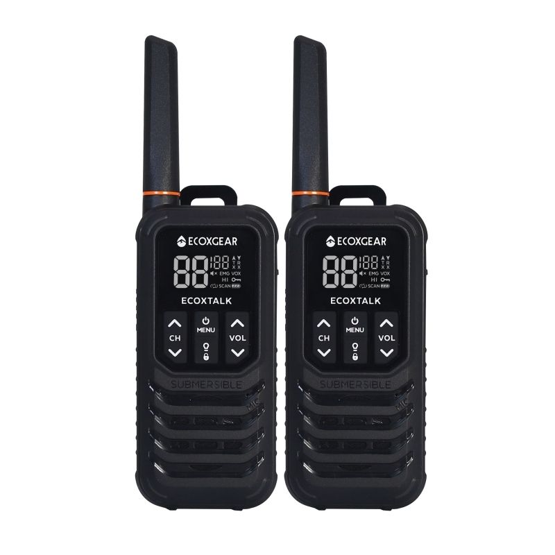Ecoxgear Uhf 2W 2PK Black, image 1 of 4