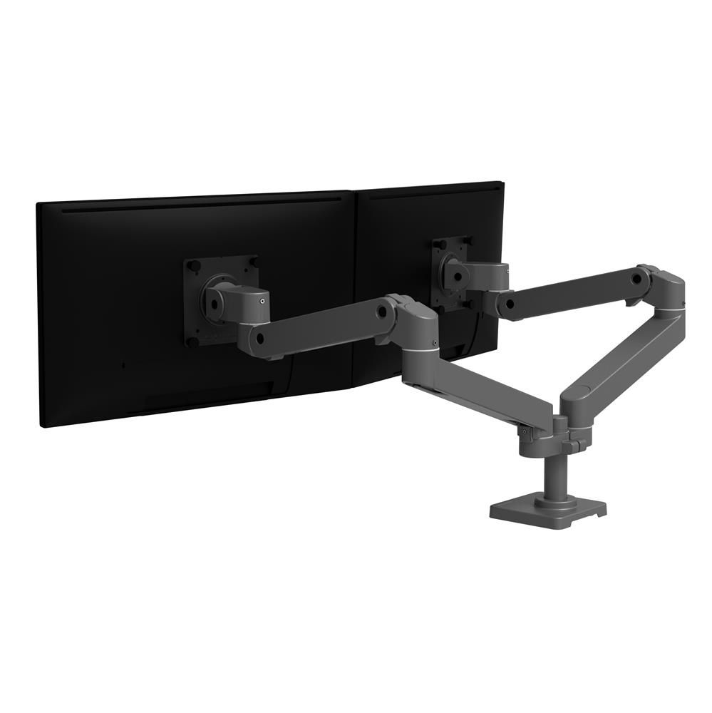 Ergotron LX Pro Arm Dual Side-by-side Gry