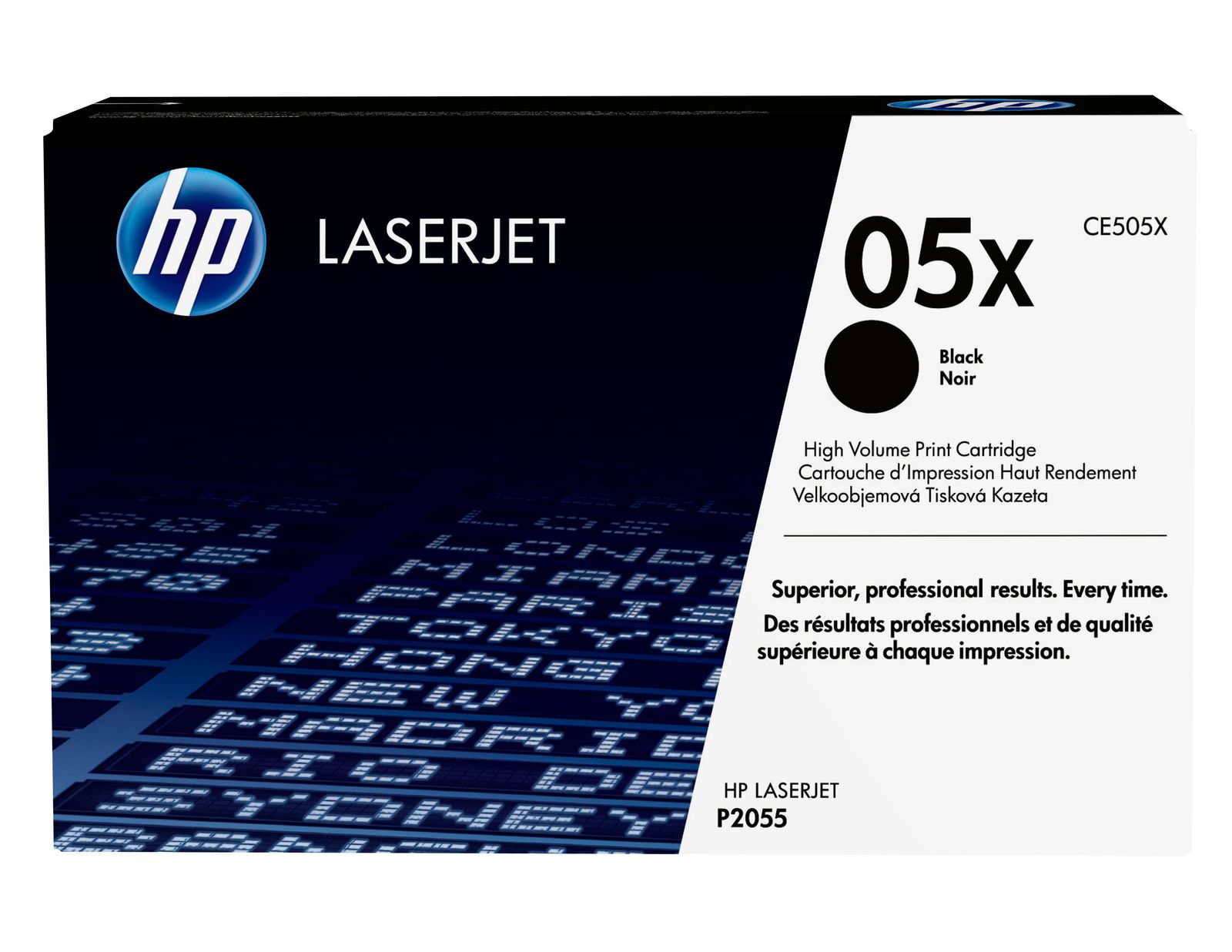 HP CE505X #05X High Yield Black Toner (6,500 Yield), image 1 of 9