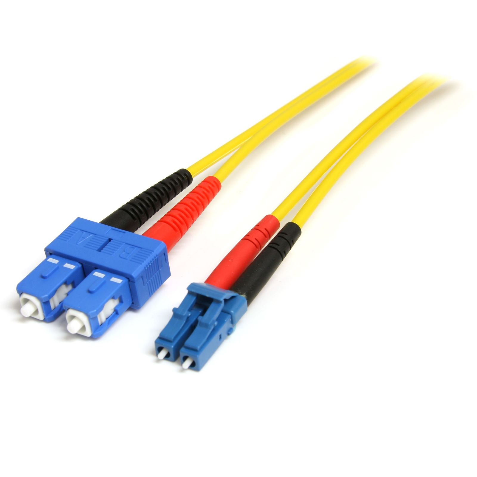 Startech 10M Fiber Optic Cable - Single-mode Duplex 9/125 Lszh - Lc/sc, Ltw, image 1 of 3