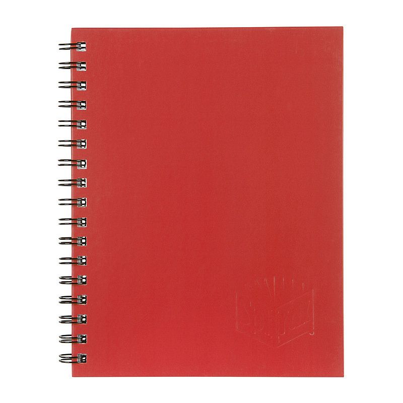 Spirax 511 Hard Cover Red PK5