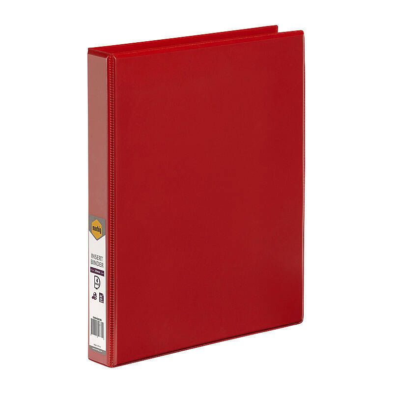 Mbg I/bndr C/v A4 4DR 25MM Red