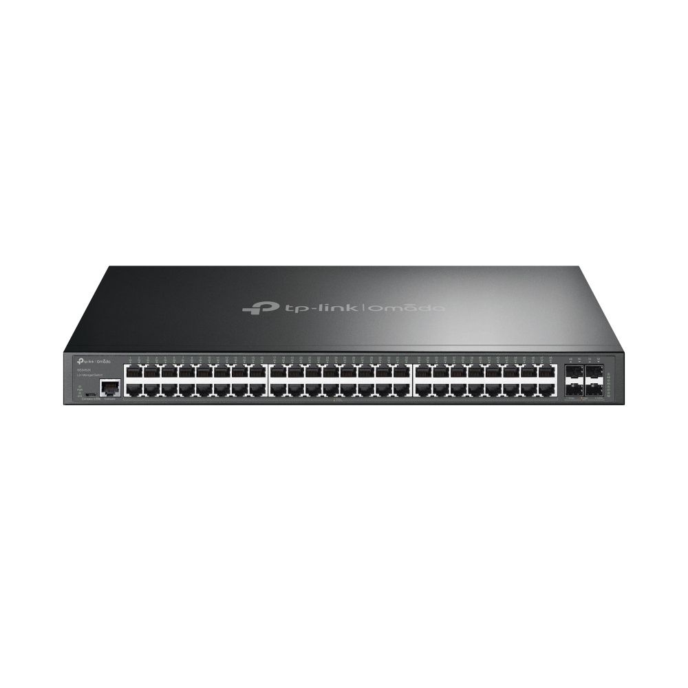 Tp-link Omada 48-PORT Managed Gigabit L2+ Rack Switch, Gbe (48), 10G SFP+(4), 5YR