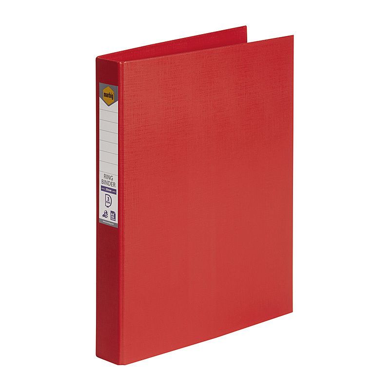 Mbg PE Linen Bndr 3D 25MM Red