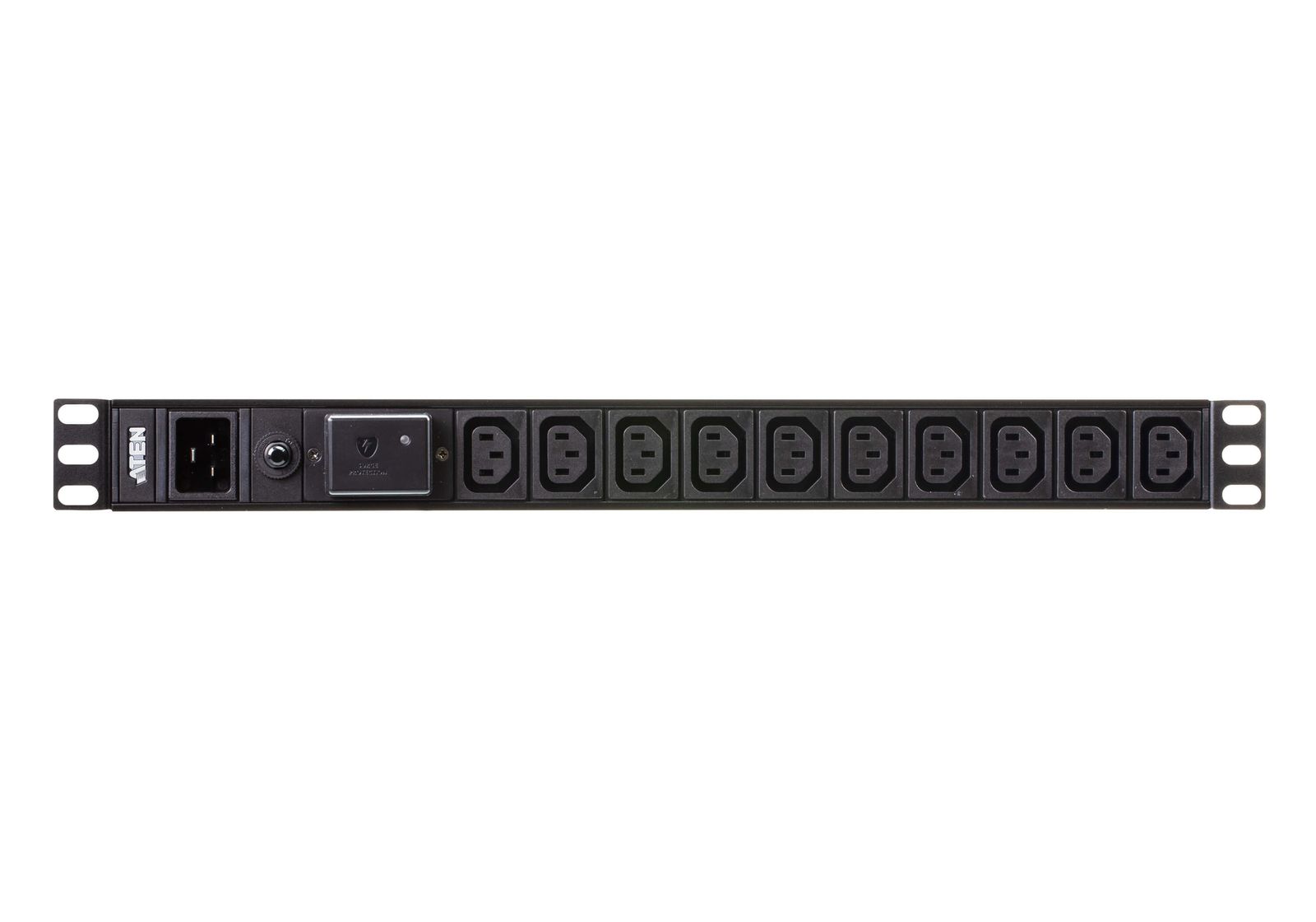 Aten 1U Basic Pdu with Surge Protection, image 1 of 2