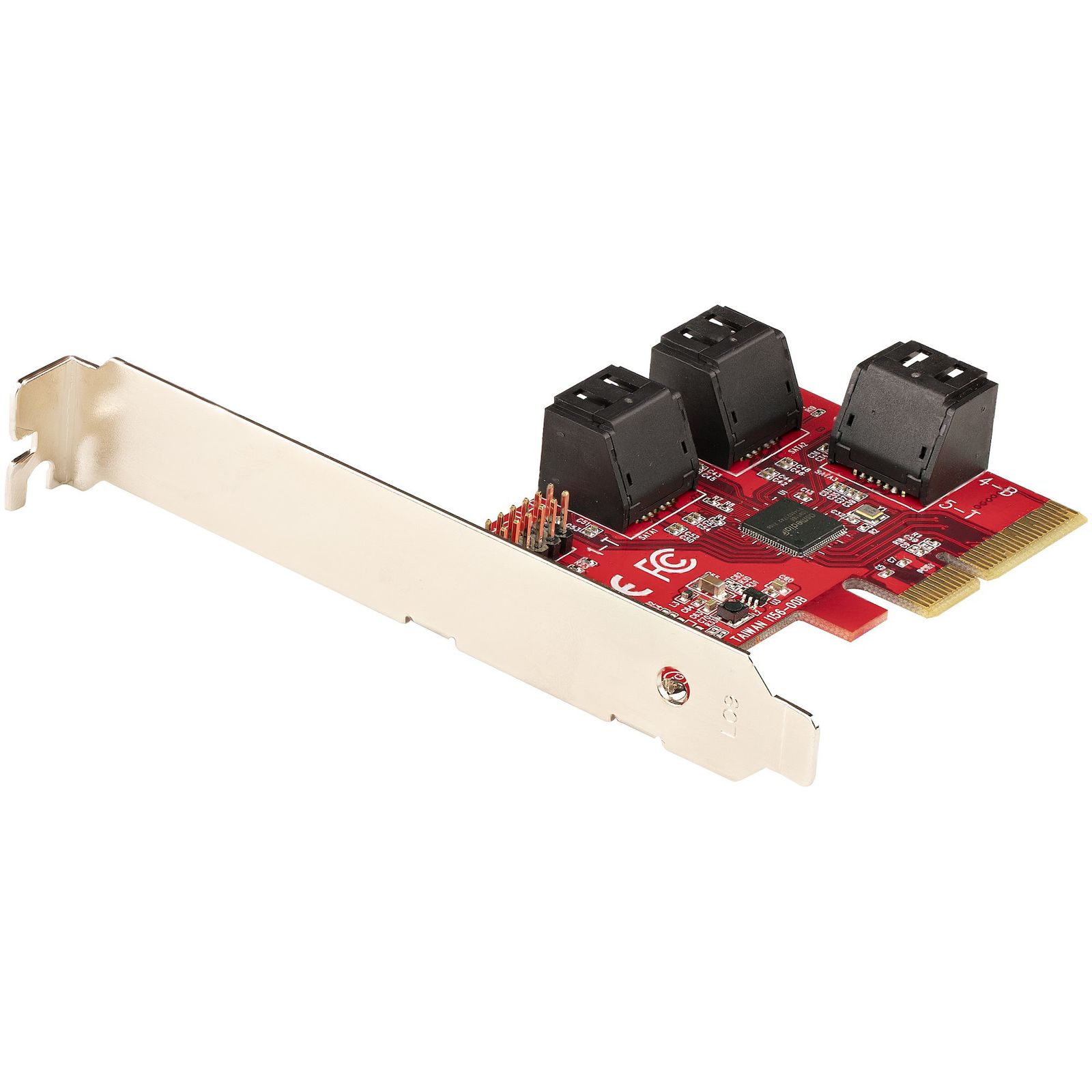 Startech.com Sata Pcie Card - 6 Port Pcie Sata Expansion Card - 6GBPS - Low/full Profile -, image 1 of 15
