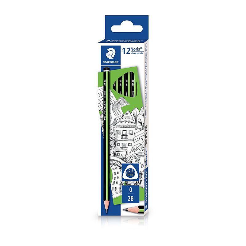 Staedtler Noris HB Green BX12