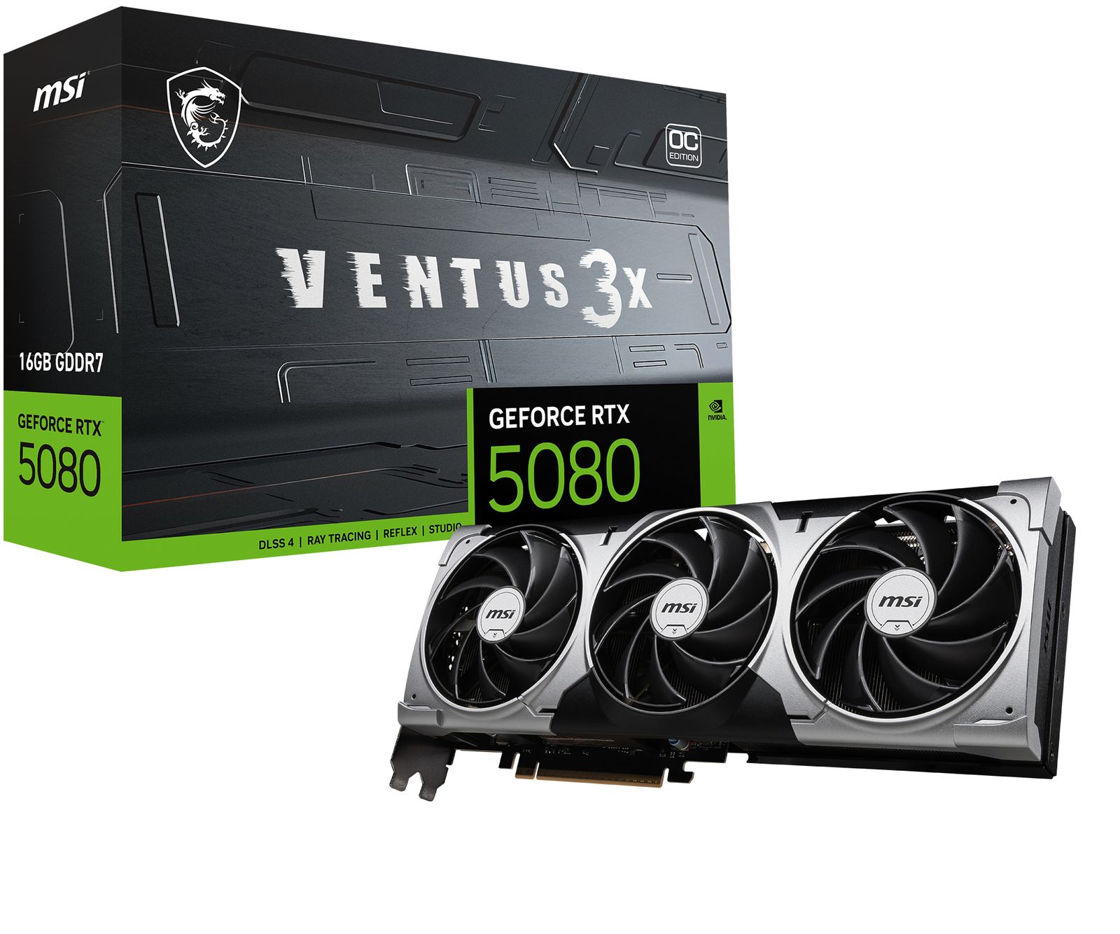 Rtx 5080 16G Ventus 3X OC, image 1 of 13