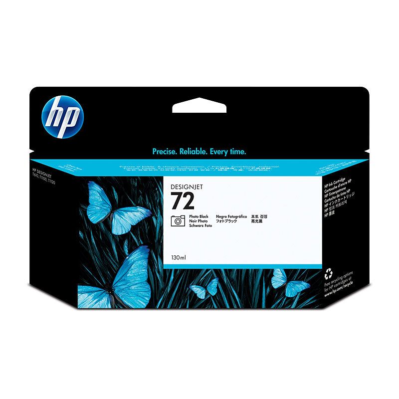 HP #72B 130ML Photo Blk 3WX07A