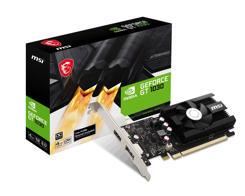 Geforce GT 1030 4GD4 LP OC, image 1 of 5
