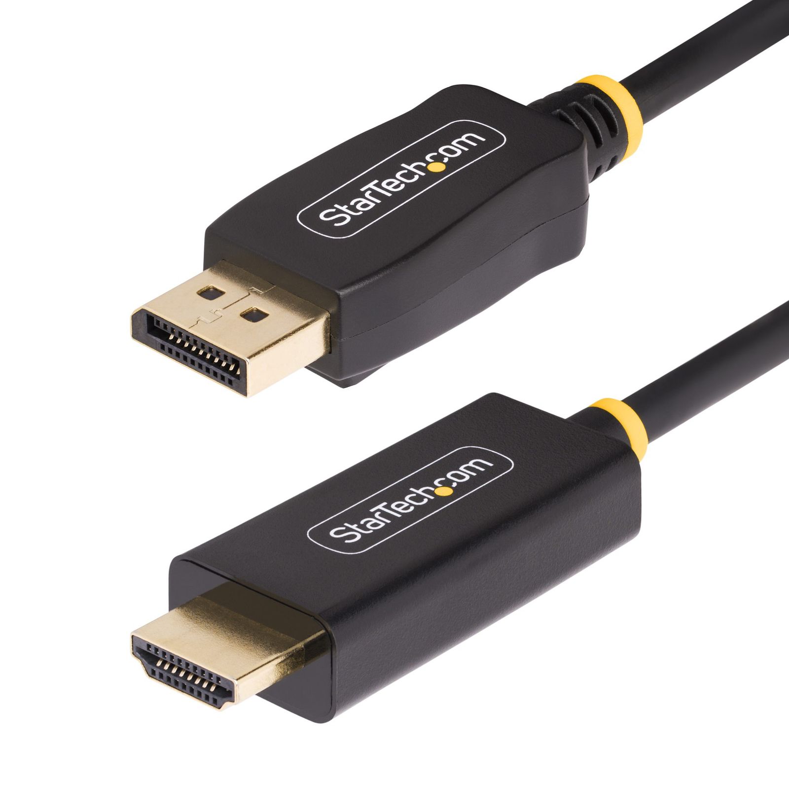 Startech.com 1M Displayport TO Hdmi Adapter Cable, 4K 60HZ W/hdr, 3 YR, image 1 of 8