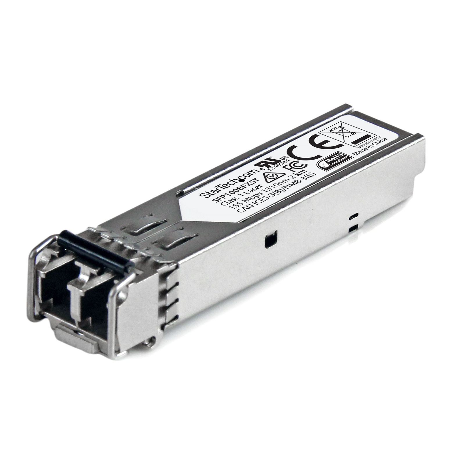 Startech Msa Uncoded Sfp - 100MBE Mmf Transceiver Module - 2KM Ddm Ltw, image 1 of 4