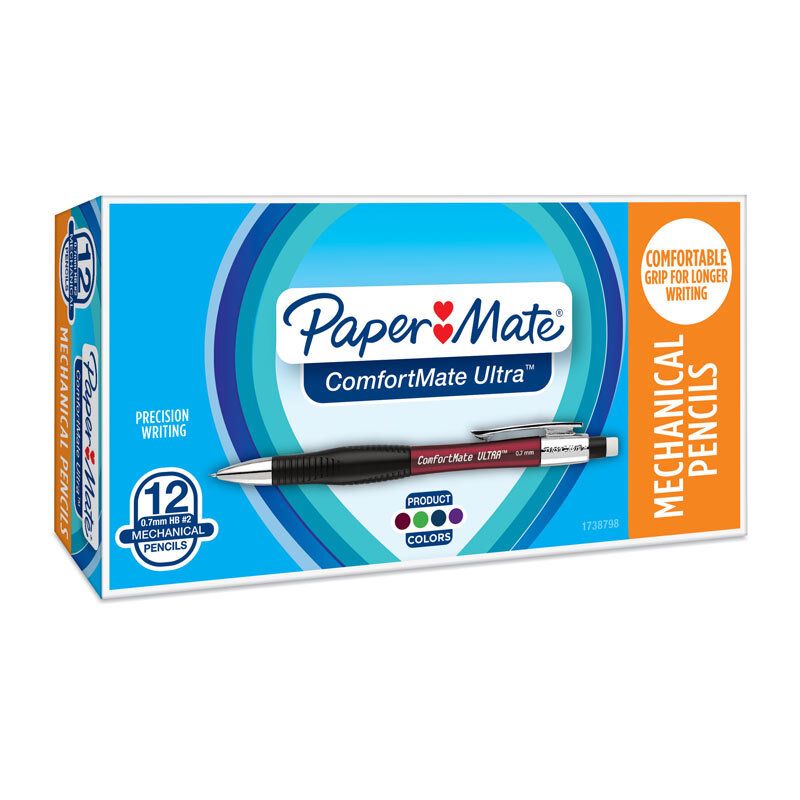 PM Cfmt Mech Pencil 0.7MM PK12, image 1 of 4