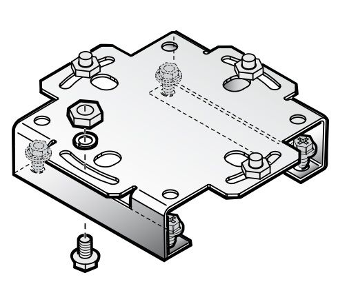 Extreme Adaptor Bracket for Outdoor AP460XXXC