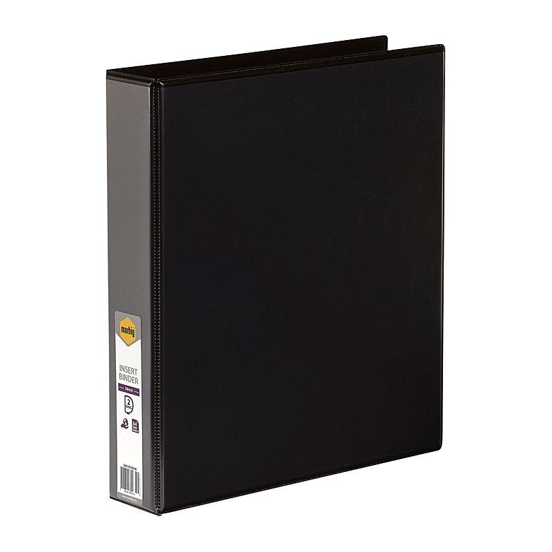 Mbg I/bndr C/v A4 2DR 38MM Blk