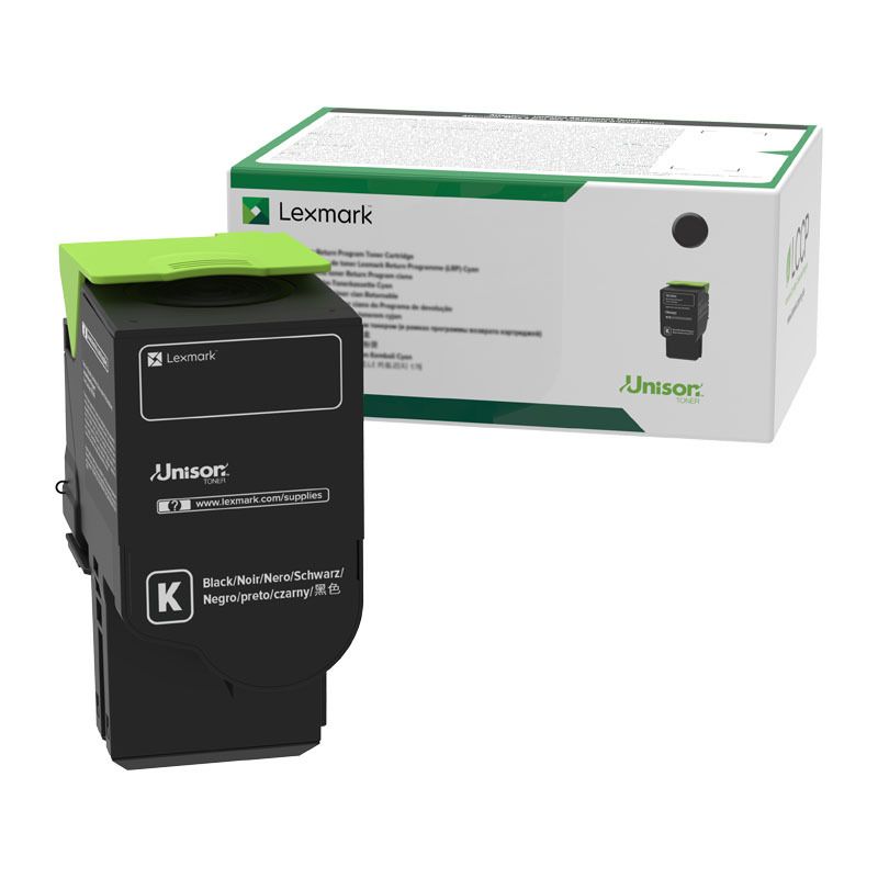 Lexm 78C6UKE Uhy Black Toner