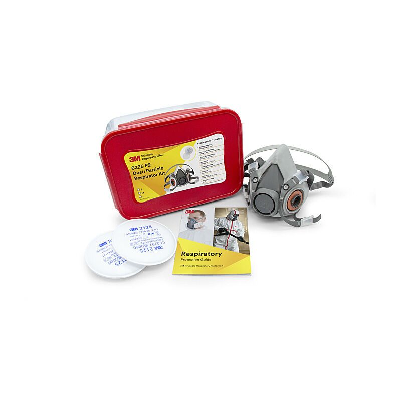 3M 6225 Dust/pt Kit Med P2 BX2