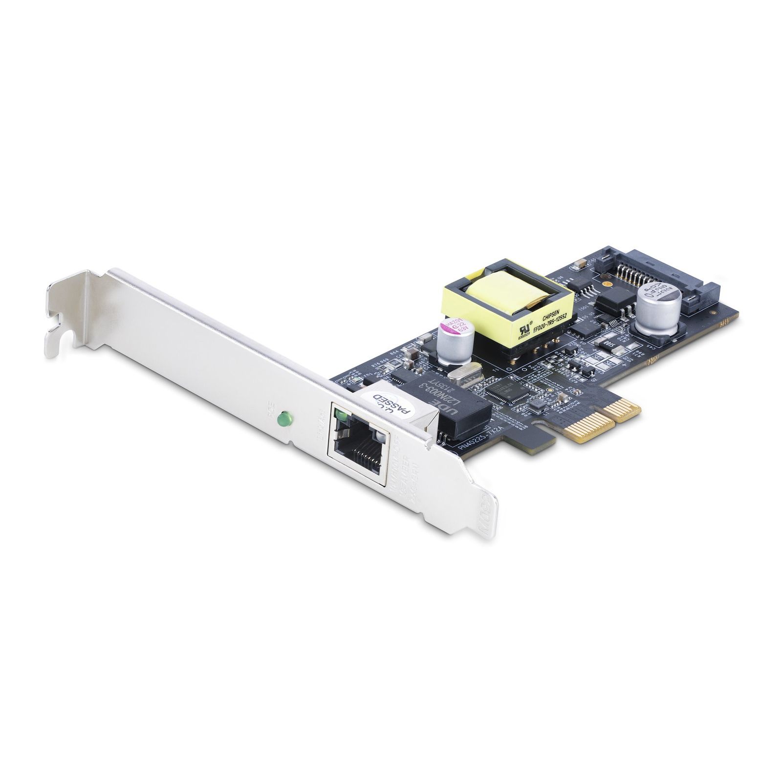 Startech.com 1 Port Pcie, Poe Network Card, Intel I225-V, 2YR, image 1 of 6