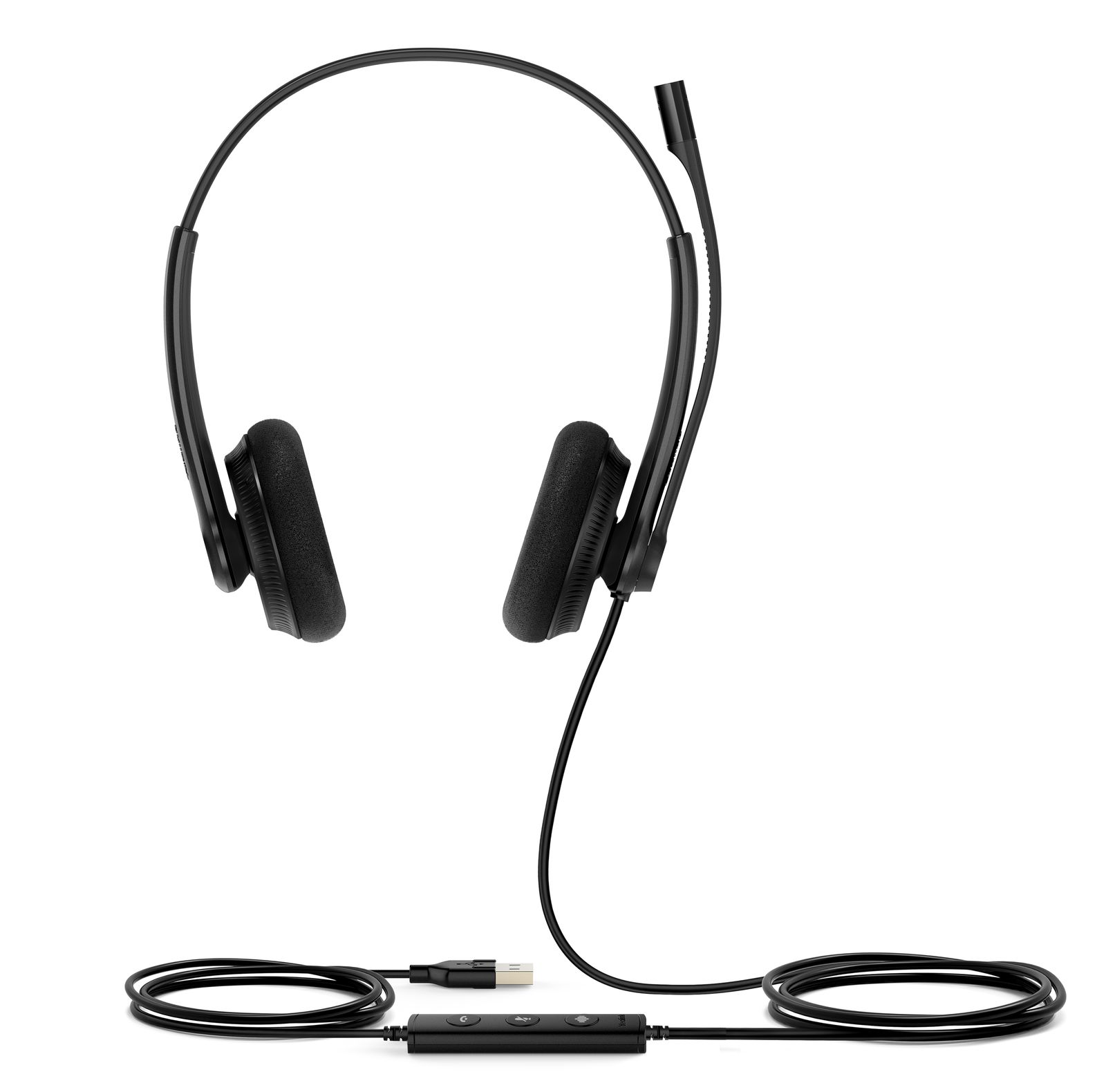 Yealink (UH34-L) Wired UC Stereo Headset, Noise Cancelling Mic, Foam Cushion, Usb-a, image 1 of 3