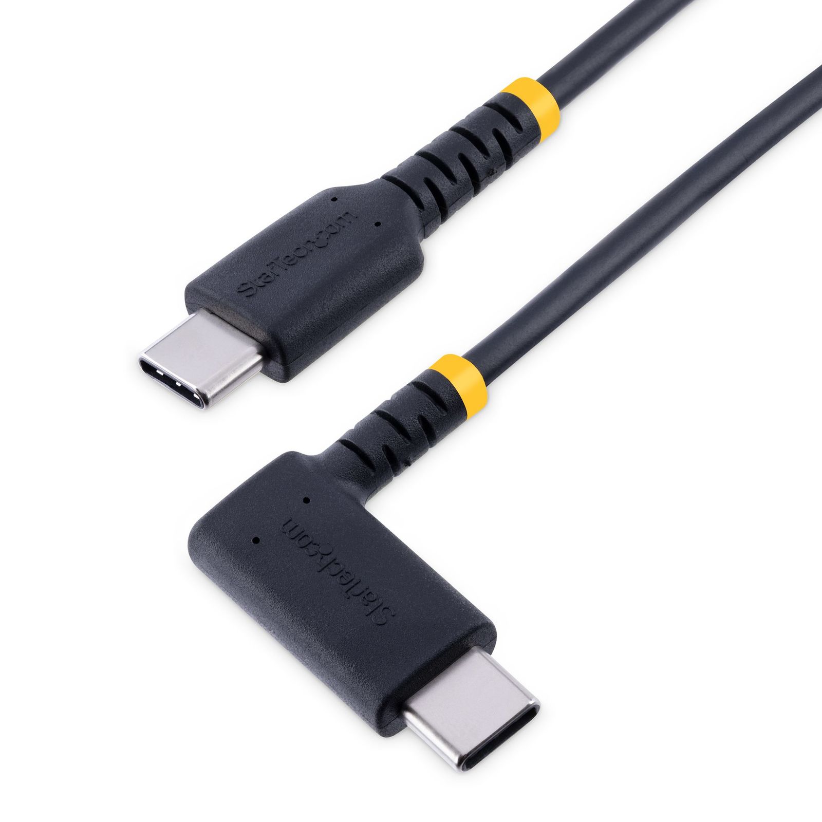 Startech.com 6.6FT (2M) Usb-c Fast Charging Cable, Rugged, Right-angled, Charge & Sync, 60, image 1 of 8