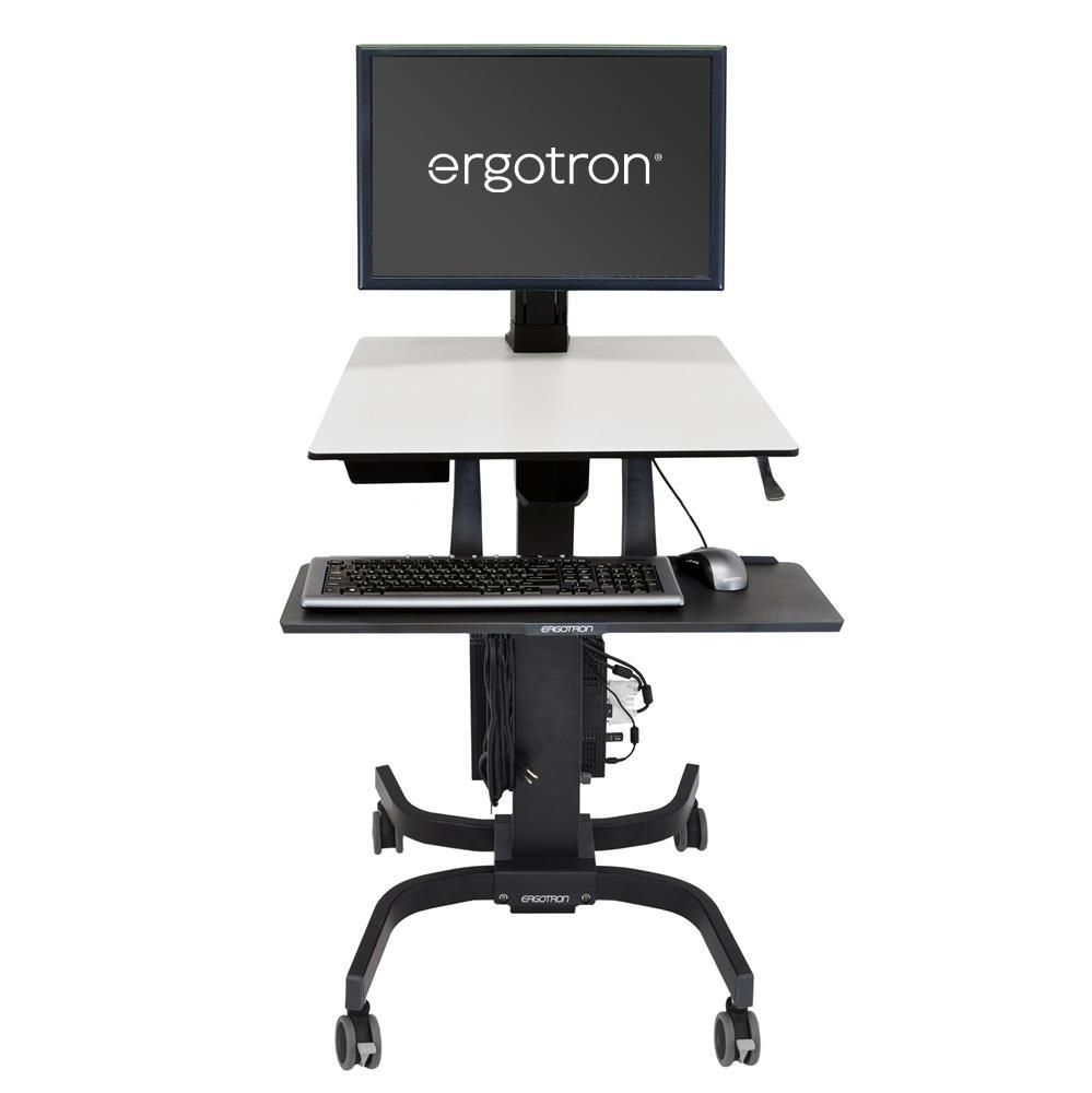 Ergotron Workfit-c Single HD Sit Stand Workstation