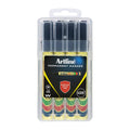 Artline 70 Perm Mrk Blk HC Pk4